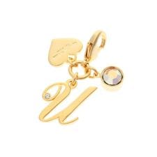 サマンサタバサプチチョイス(Petit Choice)のシンプルイニシャル ファスナーチャーム Ｕ