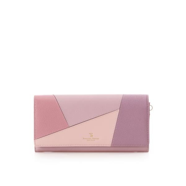 フォッシル長財布 ローガンRFID マルチカラー パッチワーク レザー