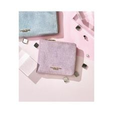 サマンサタバサプチチョイス(Petit Choice)のオーロラカラーピッグレザー 二つ折り財布