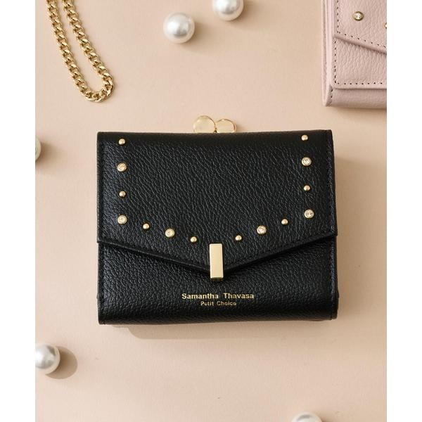ゴールドスタッズ 折財布 | サマンサタバサプチチョイス(Petit Choice