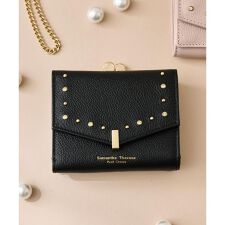 サマンサタバサプチチョイス(Petit Choice)のゴールドスタッズ 折財布