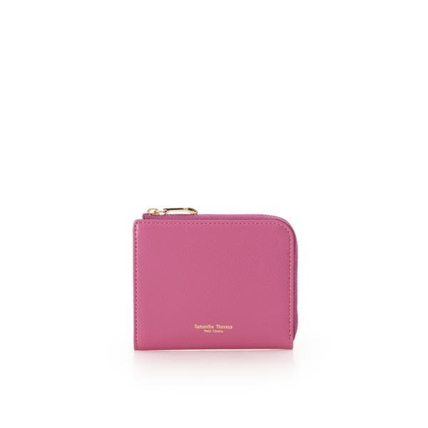 Samantha Thavasa Petit Choice 　ふたつ折財布　美品 Samantha Thavasa Petit Choice 送料無料 サマンサタバサ 本牛革