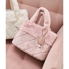 キルティングファーバッグ