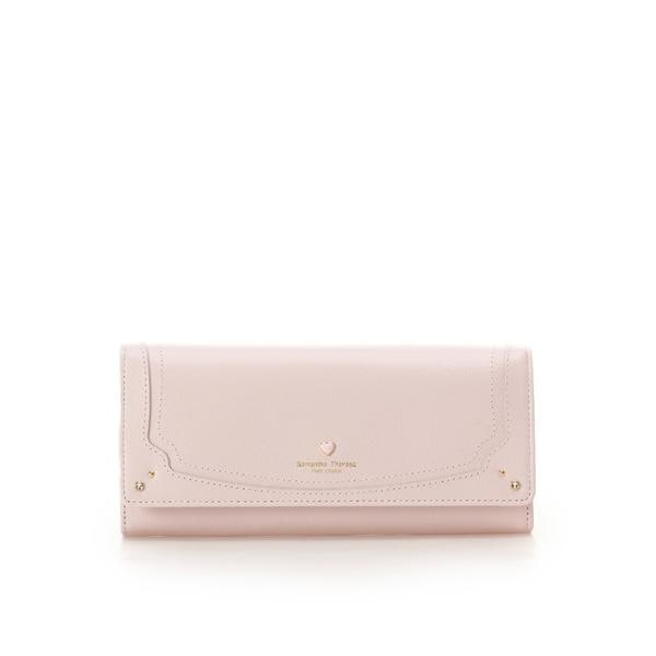 サマンサタバサ 「オンライン限定」リボンベルト折財布 オンライン限定」リボンベルト折財布(FREE ピンク): Samantha Thavasa