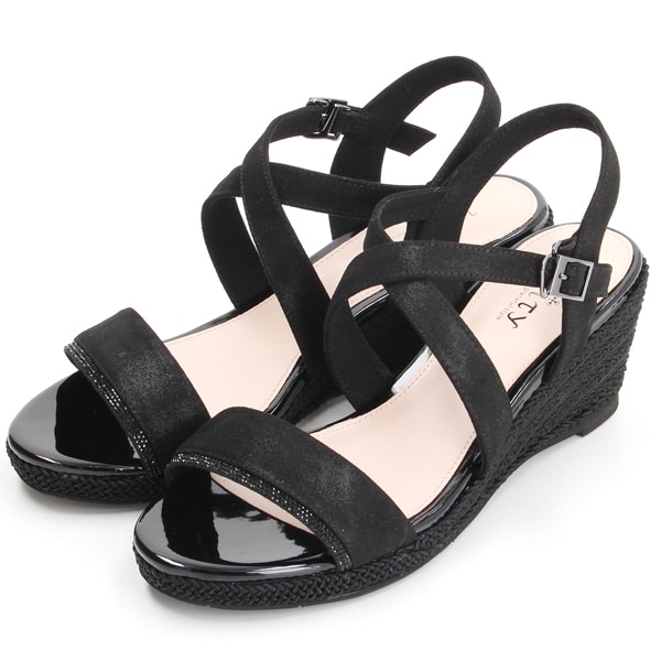 ユニティー（unity）/クロスストラップウェッジヒールサンダル クロスストラップウェッジヒールサンダル | ユニティー(unity