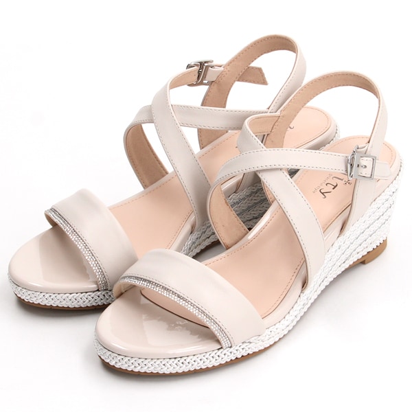 クロスストラップウェッジヒールサンダル | ユニティー(unity