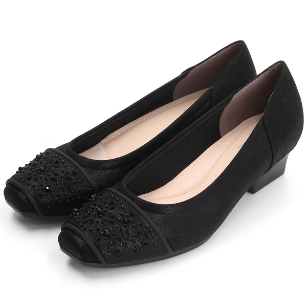 アーモンドトゥVカットプレーンパンプス | ユニティー(unity