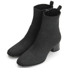 ホットフィックスストレッチニットショートブーツ