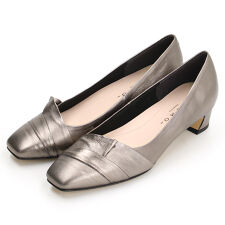 メルモ(MELMO)のスクエアトゥデザインパンプス