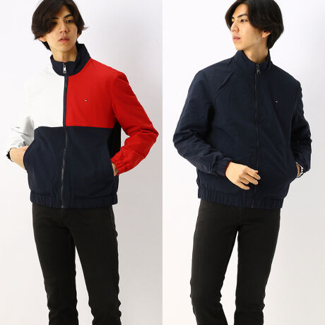 リバーシブルカラーブロックブルゾン | トミー ヒルフィガー(Tommy 