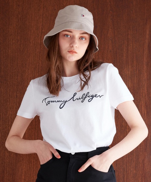 ロゴクルーネックTシャツ | トミー ヒルフィガー(Tommy Hilfiger