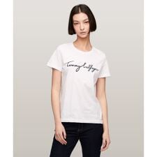 ロゴクルーネックTシャツ