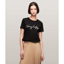 ロゴクルーネックTシャツ