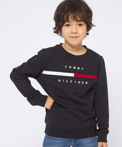 BOYS フラッグロゴトレーナー | トミー ヒルフィガー(Tommy Hilfiger ...