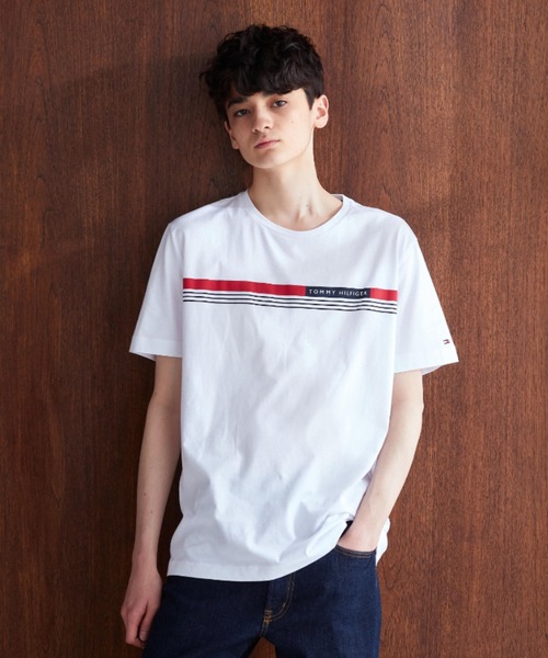 フロントロゴTシャツ | トミー ヒルフィガー(Tommy Hilfiger