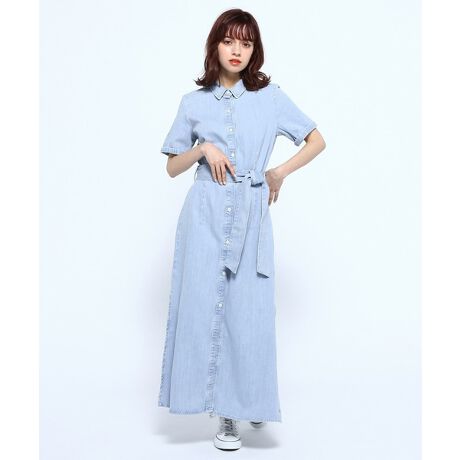 デニムシャツワンピース トミー ヒルフィガー Tommy Hilfiger Ww ファッション通販 マルイウェブチャネル