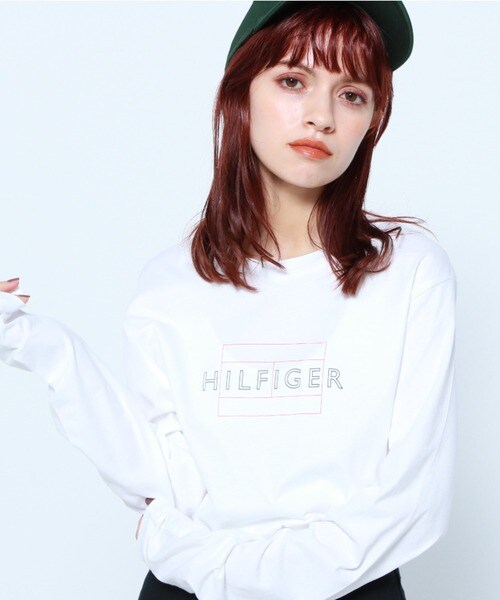 ライナーフラッグロングスリーブTシャツ | トミー ヒルフィガー(Tommy Hilfiger) | MW25670 | ファッション通販  マルイウェブチャネル