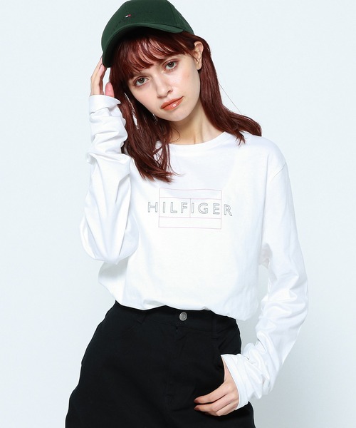 ライナーフラッグロングスリーブTシャツ | トミー ヒルフィガー(Tommy Hilfiger) | MW25670 | ファッション通販  マルイウェブチャネル