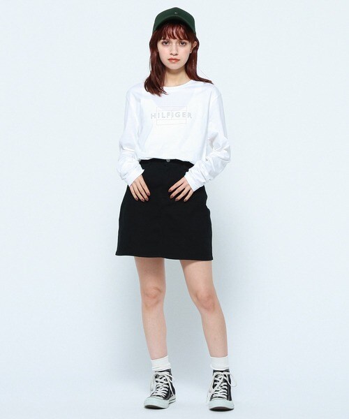 ライナーフラッグロングスリーブTシャツ | トミー ヒルフィガー(Tommy Hilfiger) | MW25670 | ファッション通販  マルイウェブチャネル