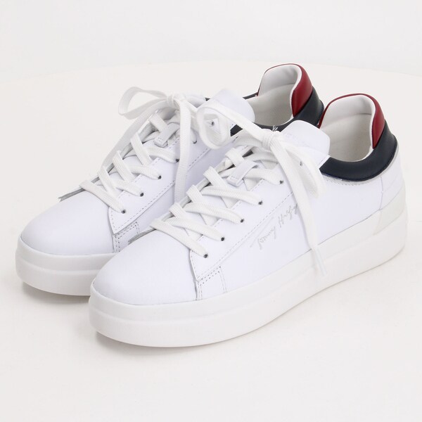 トミー ヒルフィガー（ ）/レザースニーカー フェミニンレザースニーカー | トミー ヒルフィガー(Tommy Hilfiger