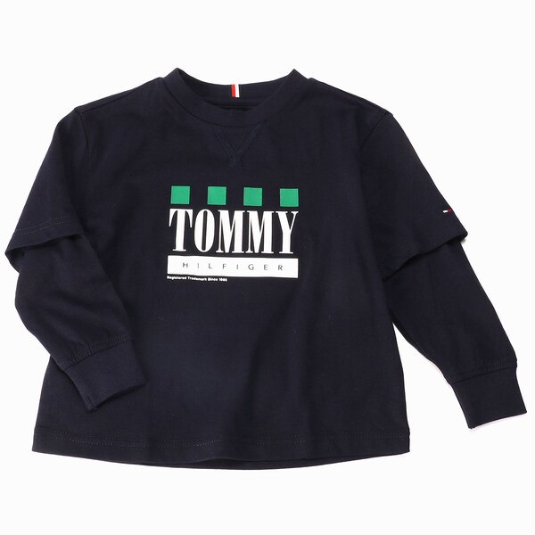 BOYS ダブルレイヤーロングスリーブTシャツ | トミー BOYS ダブルレイヤーロングスリーブTシャツ | トミー