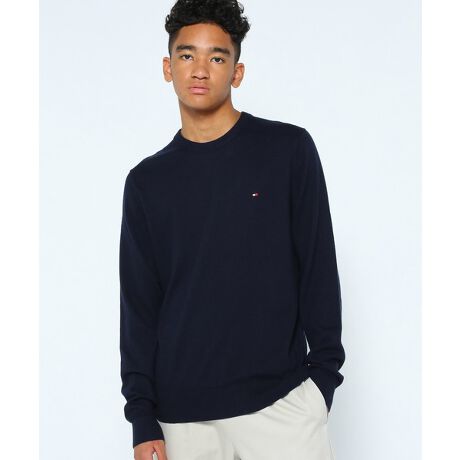 カシミヤブレンドクルーネックセーター | トミー ヒルフィガー(Tommy 