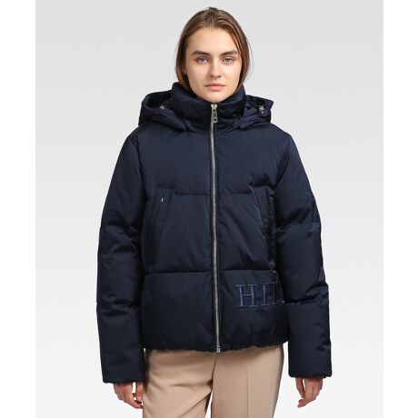 サテンダウンフーデッドジャケット | トミー ヒルフィガー(Tommy 