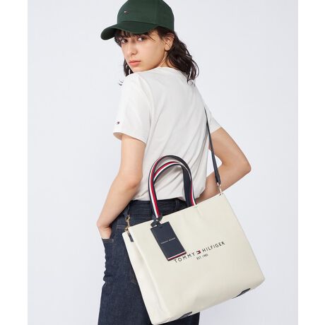ミニショッパーキャンバストートバッグ | トミー ヒルフィガー(Tommy  