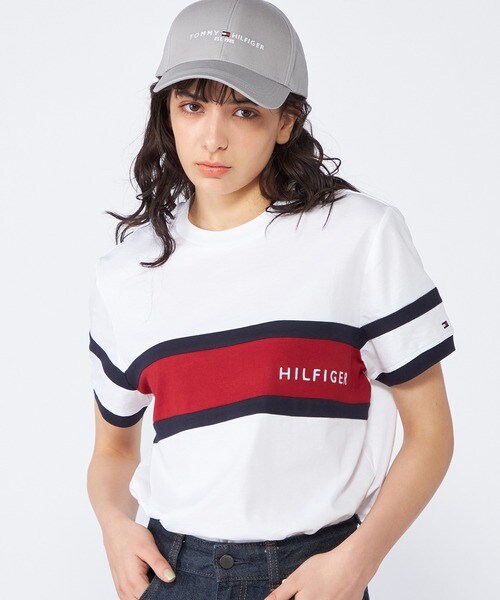 カラーブロッククルーネックTシャツ | トミー ヒルフィガー(Tommy