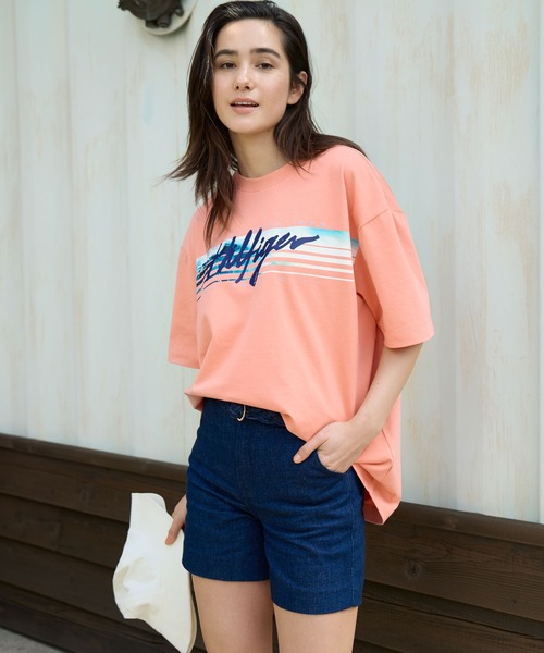 サーフフォトグラフィックTシャツ | トミー ヒルフィガー(Tommy