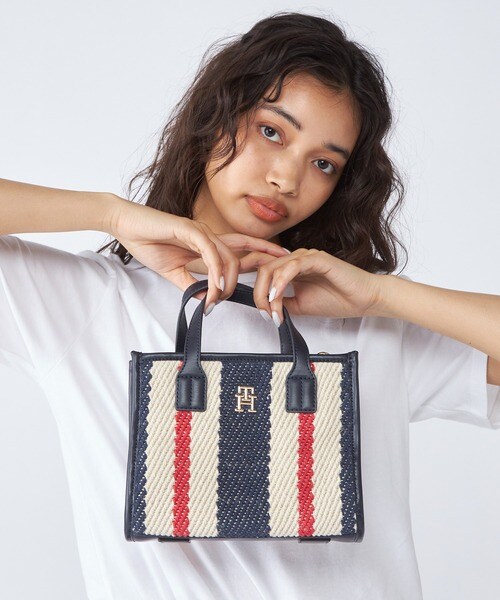 シティサマーキャンバスミニトートバッグ | トミー ヒルフィガー(Tommy 