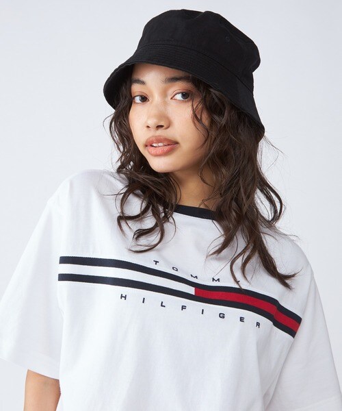 トミーヒルフィガーオーバーサイズ半袖Tシャツ　XL