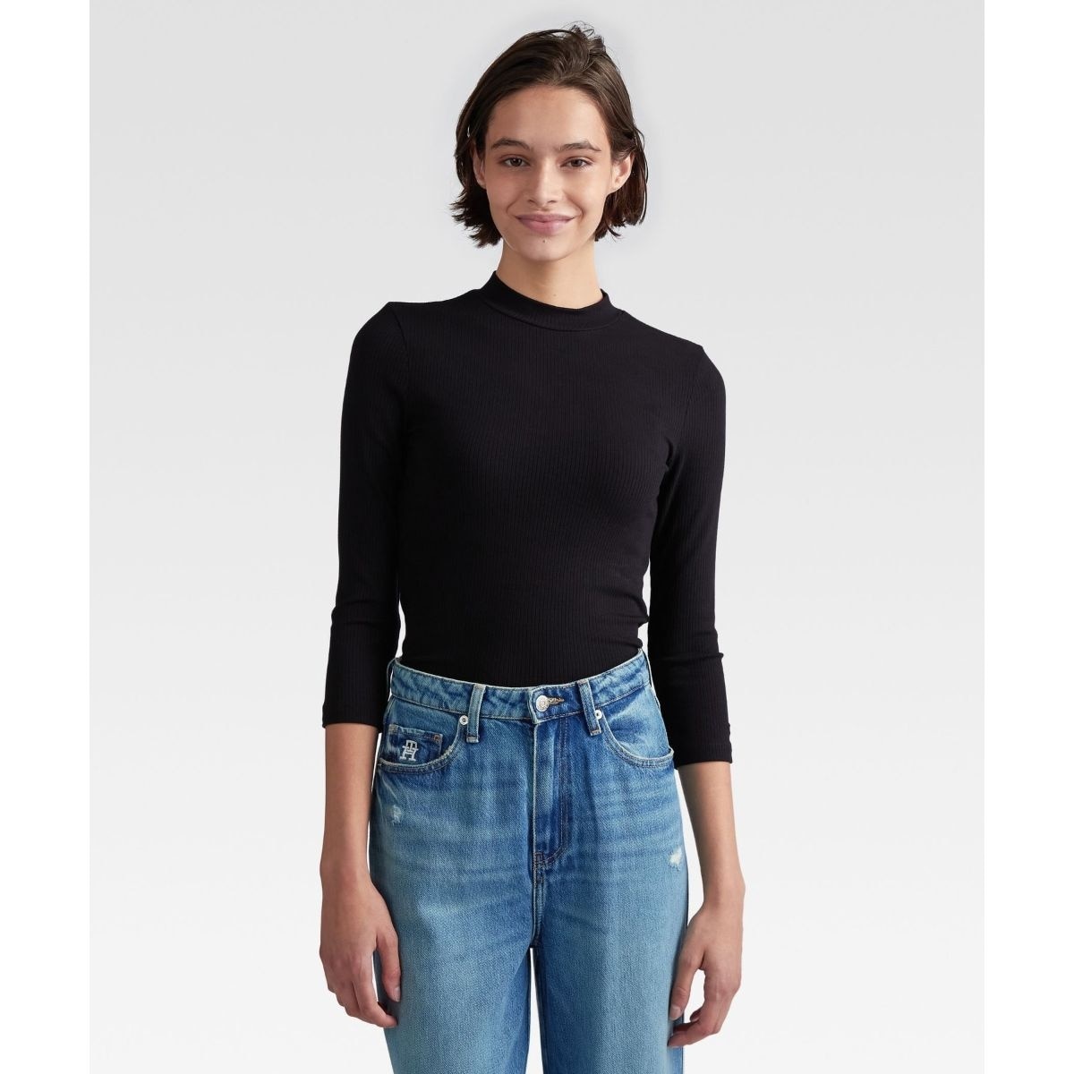 STRETCH COMFY DENIM JACKET／ BLACK – TMT OFFICIAL ONLINE STORE