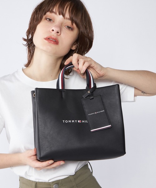 THミディアムショッパートートバッグ | トミー ヒルフィガー(Tommy