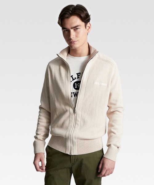 MONOTYPE CHUNKY COTTON ZIP THR | トミー ヒルフィガー(Tommy