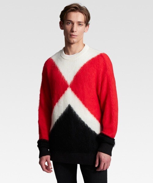 アーガイルクルーネックセーター | トミー ヒルフィガー(Tommy