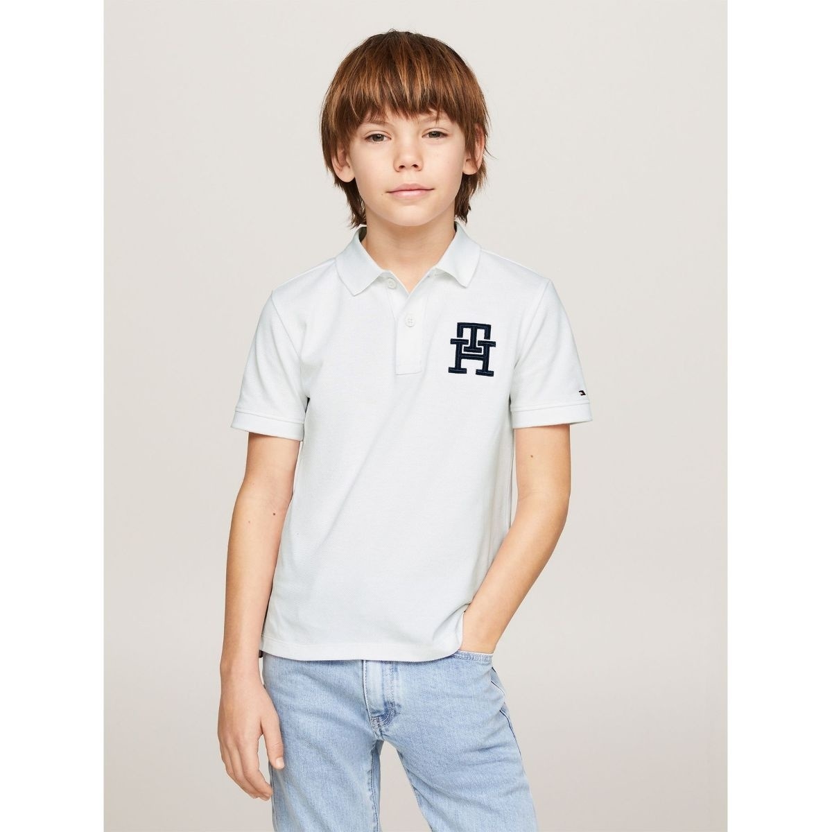 [}C]BOYS mOV[gX[u|Vc/g~[ qtBK[iTommy Hilfigerj zCgYBR