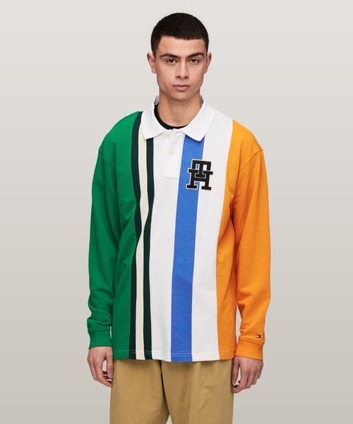 トミー ヒルフィガー（ ）/バーティカルストライプラガーシャツ バーティカルストライプラガーシャツ | トミー ヒルフィガー(Tommy