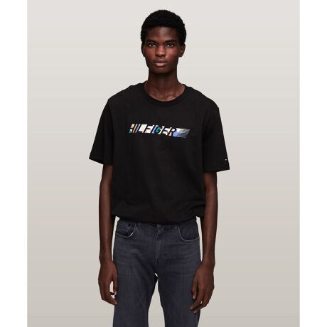 MULTICOLOUR HILFIGER TEE/g~[ qtBK[(Tommy Hilfiger)