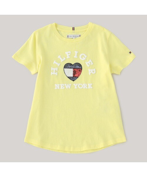 【激安アウトレット!】 GIRLS ヒルフィガースパンコールTシャツ ヒルフィガー トミー | トップス