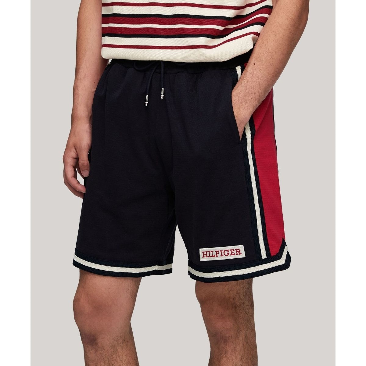 ガーメントダイコーデュロイショートパンツ | トミー ヒルフィガー