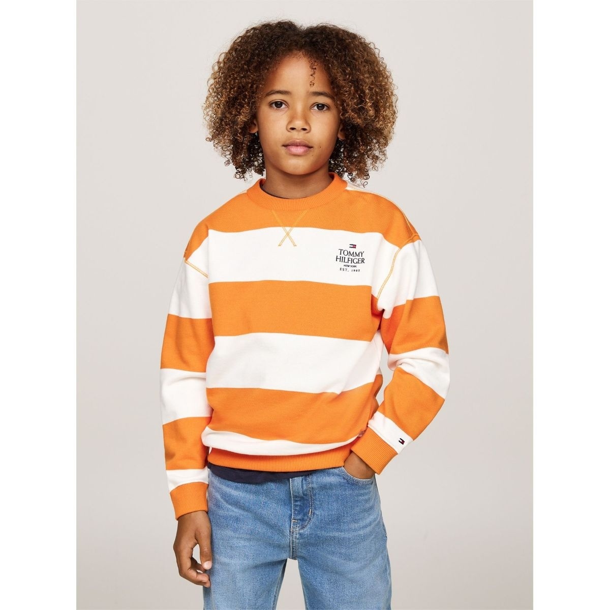 [}C]KIDS XgCvN[lbNg[i[/g~[ qtBK[iTommy Hilfigerj IWSFO