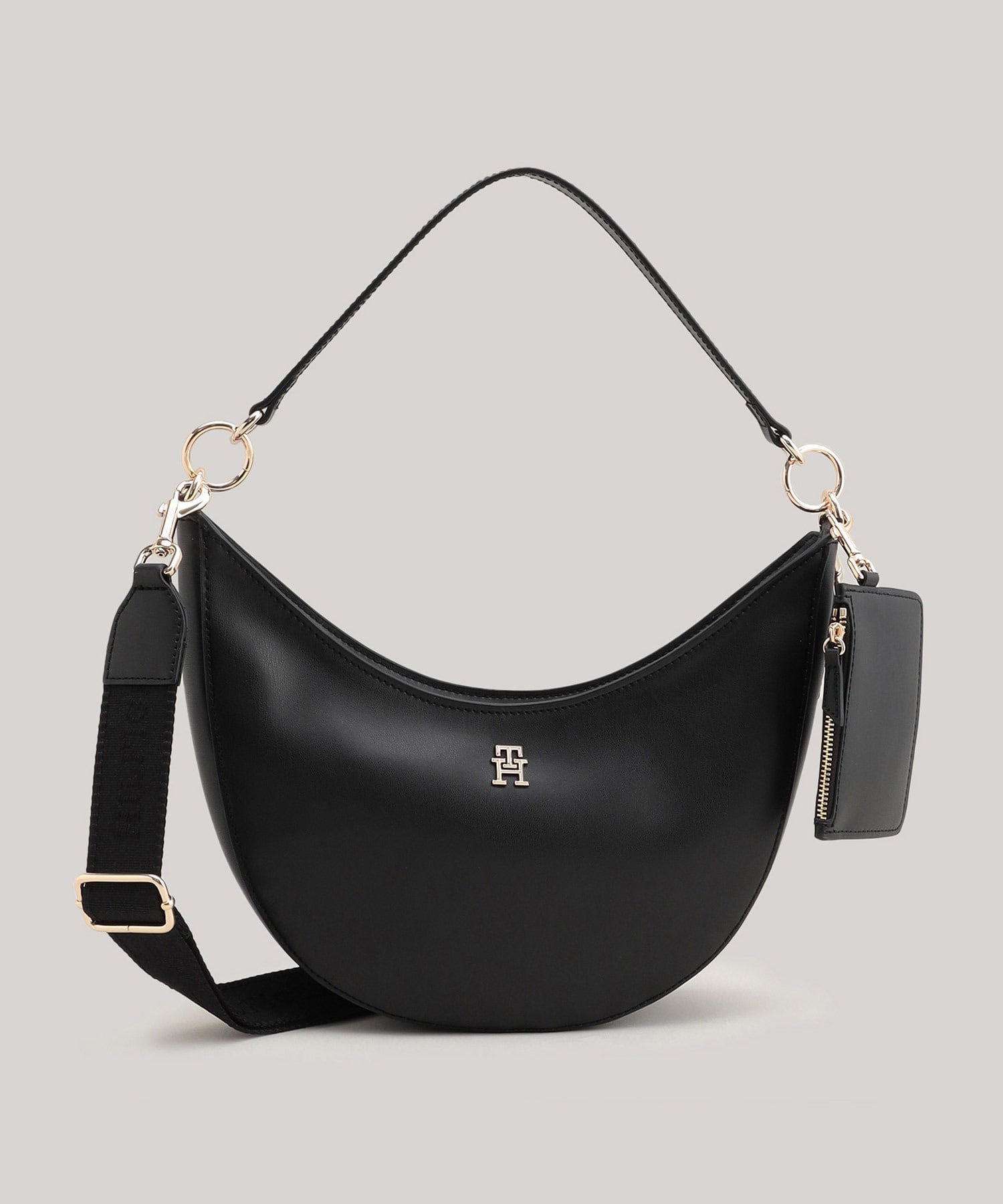 しらたま【新品】トミーヒルフィガー ショルダーバッグ 総柄 レディース トミー ヒルフィガー TOMMY HILFIGER テディショルダーバック