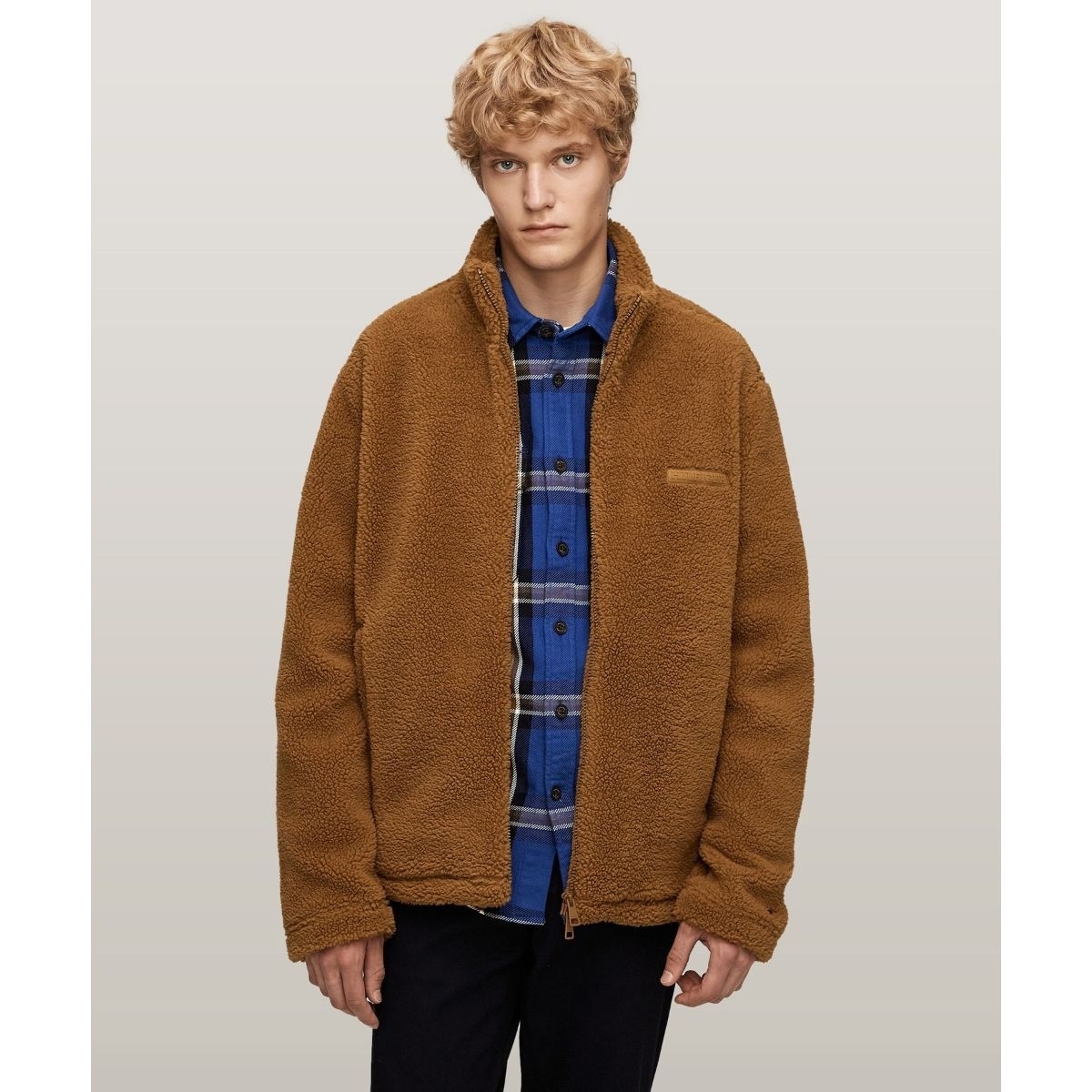 トミーヒルフィガー　フリースジャケット TOMMY HILFIGER 大きいサイズメンズ トミーヒルフィガー SHERPA