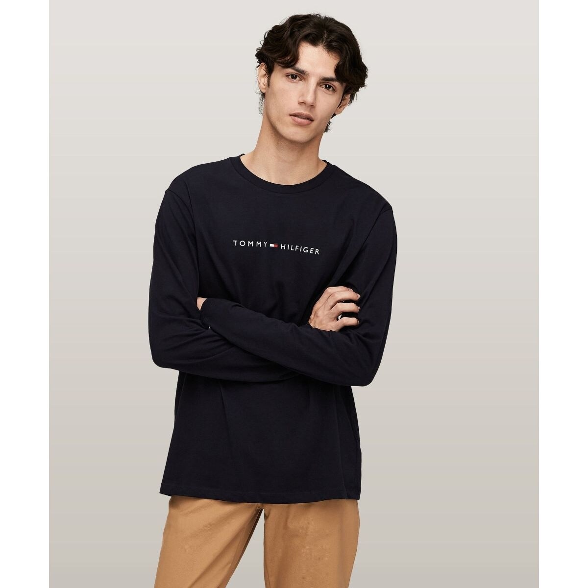オンライン限定】ロゴロングスリーブTシャツ ロンT | トミー 