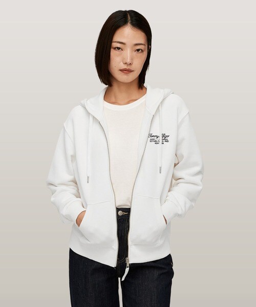 刺繍ロゴボンディングロゴパーカー | スコットクラブ(SCOTCLUB