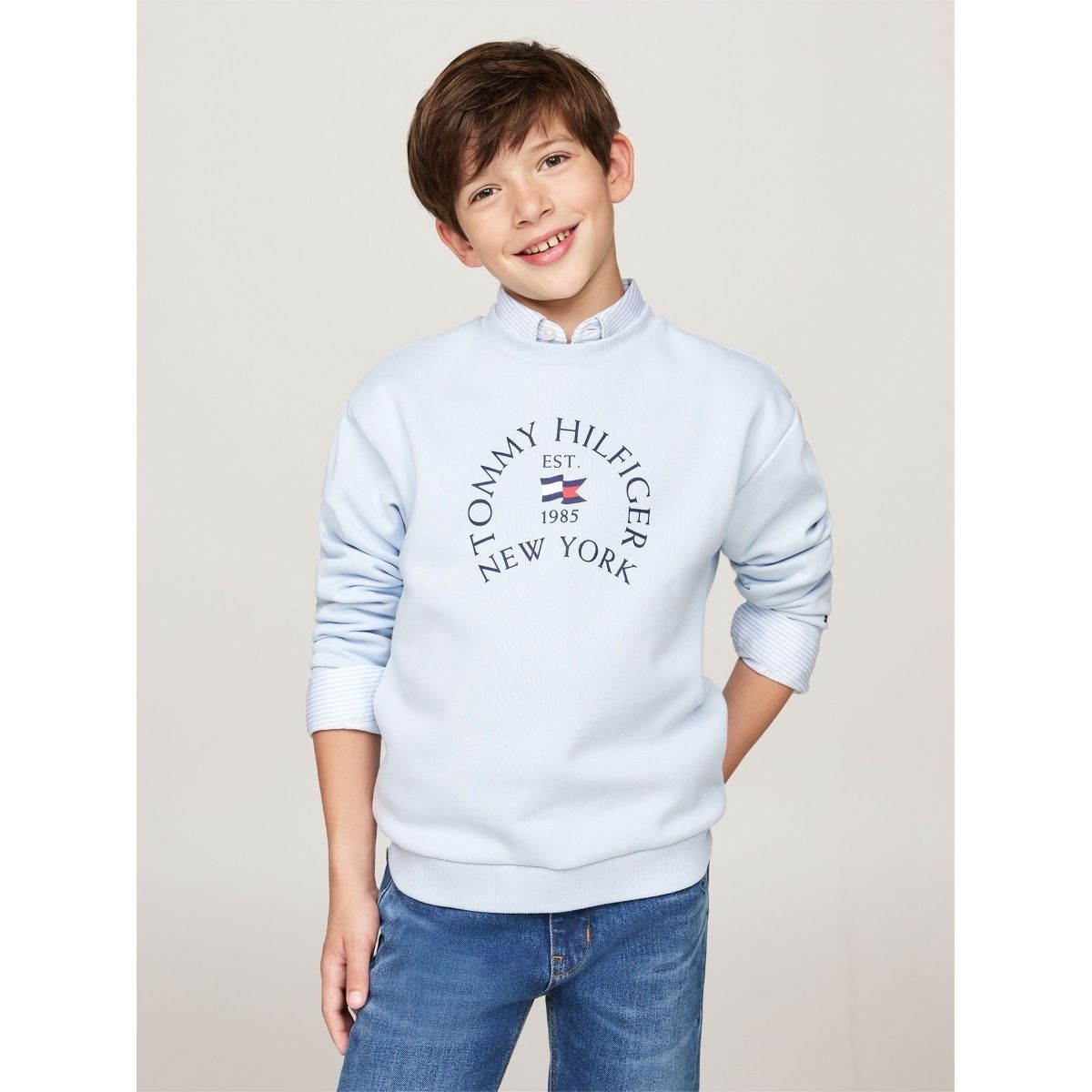 [}C]BOYS m[eBJA[`vgt[Xg[i[/g~[ qtBK[iTommy Hilfigerj u[C1O