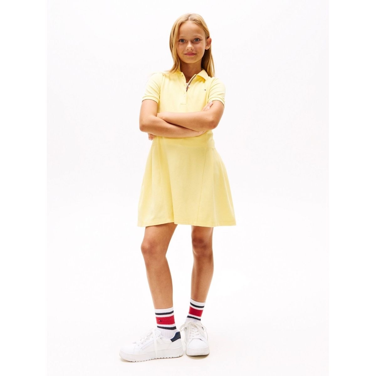 ワンピース Short Sleeve Polo Dress POLO DRESS | トミー ヒルフィガー(Tommy Hilfiger) | マルイ