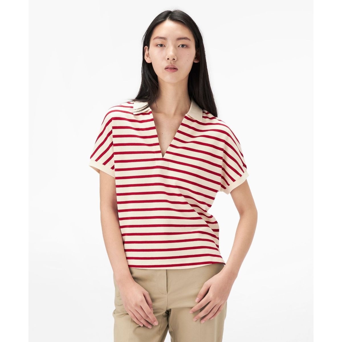 キモノスリーブ変形ポロ | ラコステ(LACOSTE) | マルイウェブ