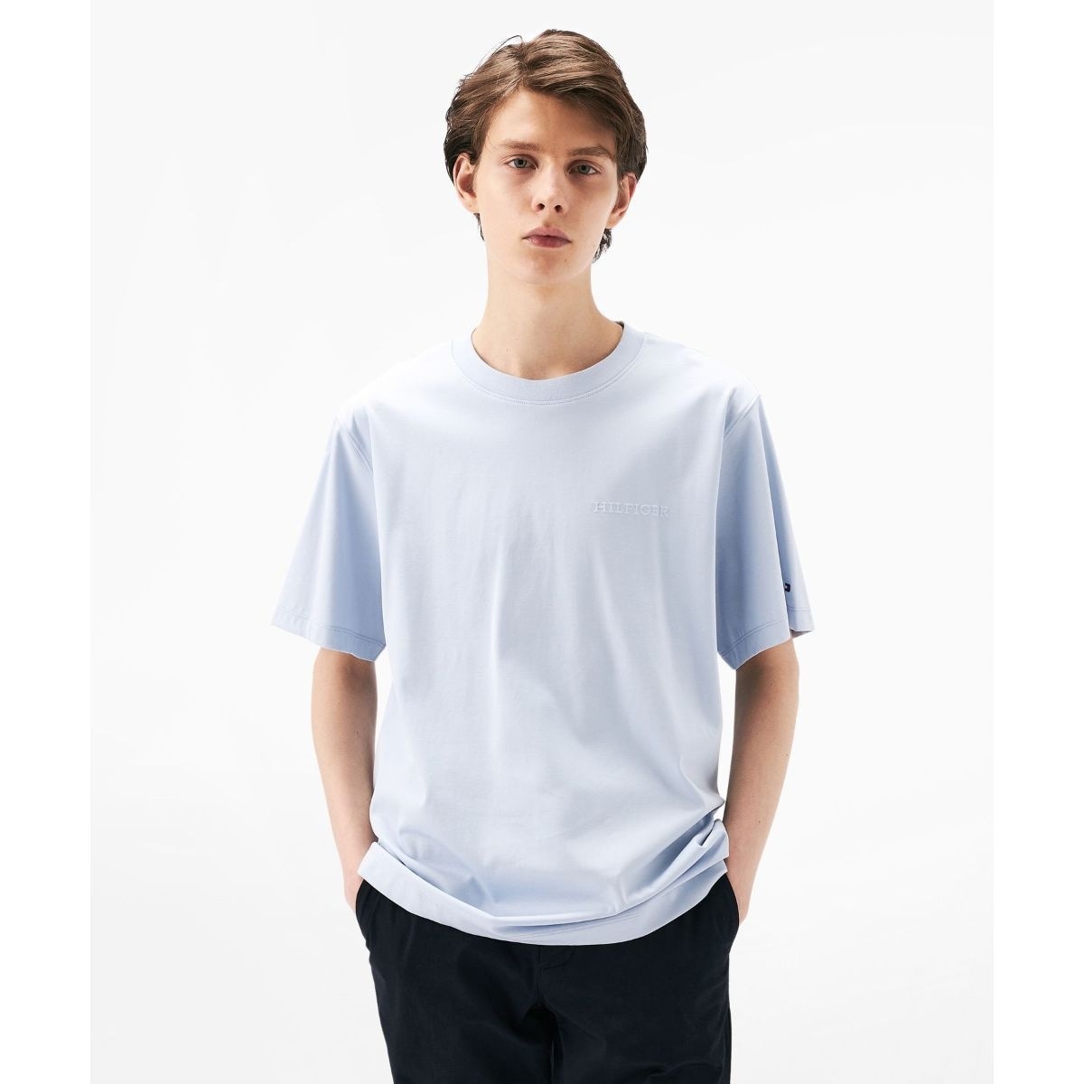 トロピカルフローラルヒルフィガーTシャツ トロピカルフローラルヒルフィガーTシャツ | トミー